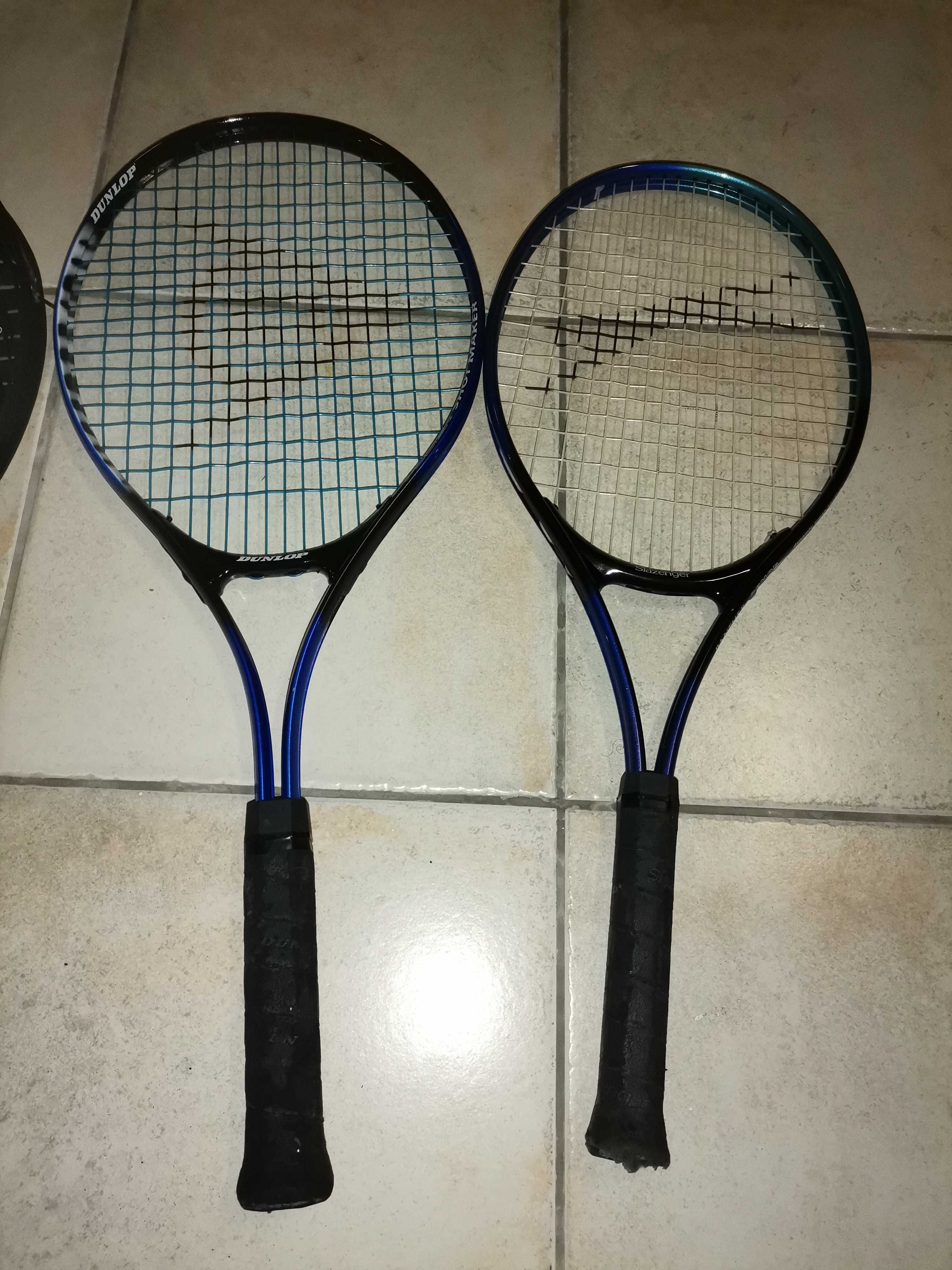 Vendo 3 raquetes de tenis das marcas Fischer, Dunlop e Slazenger