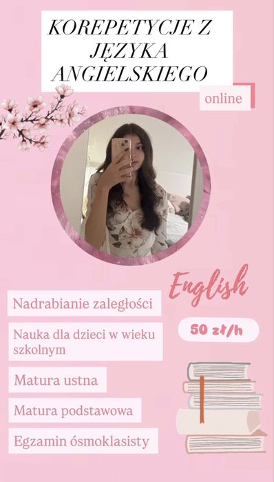 Korepetycje z języka angielskiego