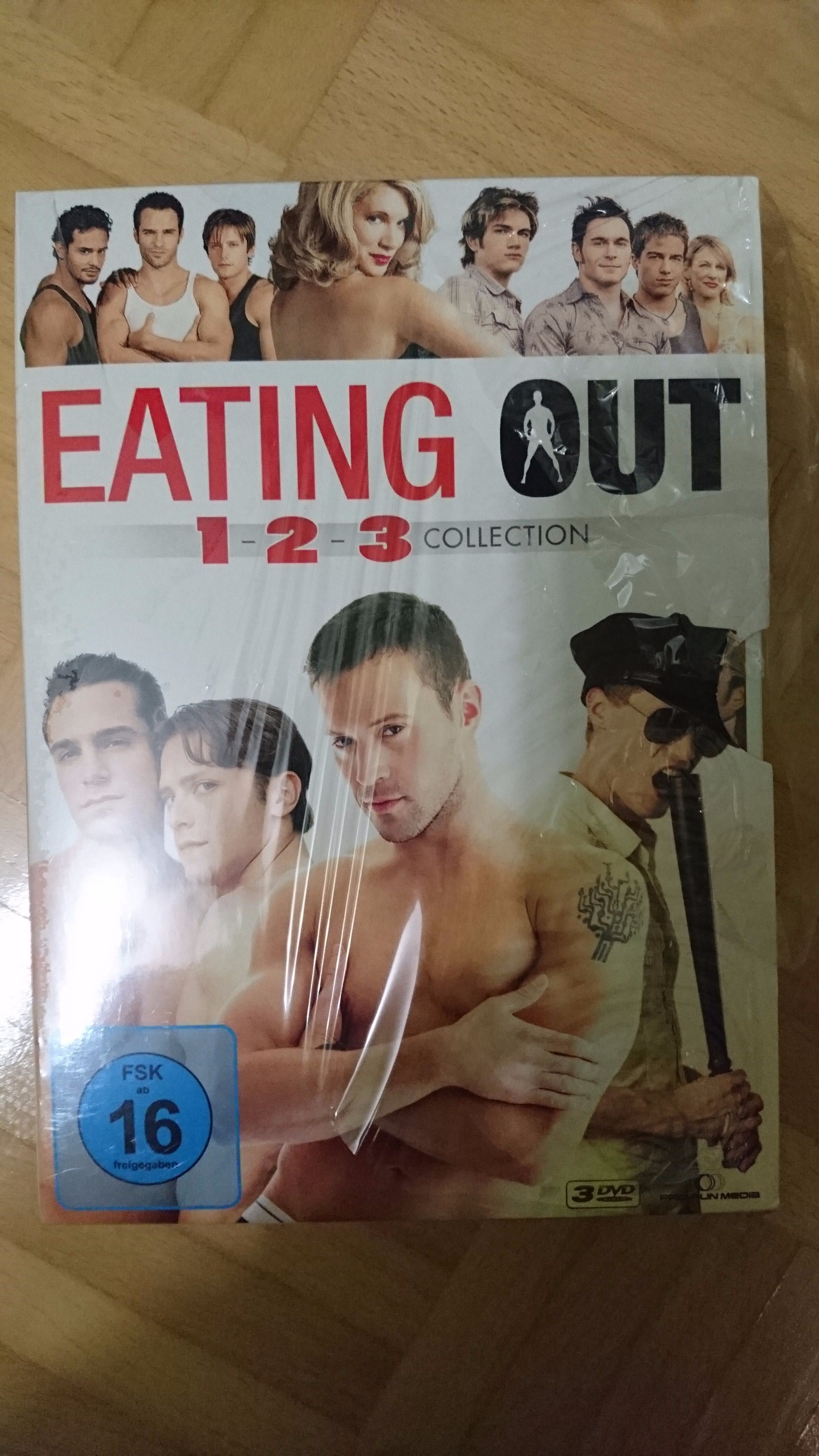 Eating out części 1, 2 i 3 dvd