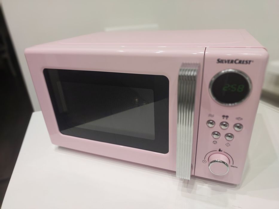 Мікрохвильова піч Silvercrest SMWC 700 C1 17л 700 Вт рожева