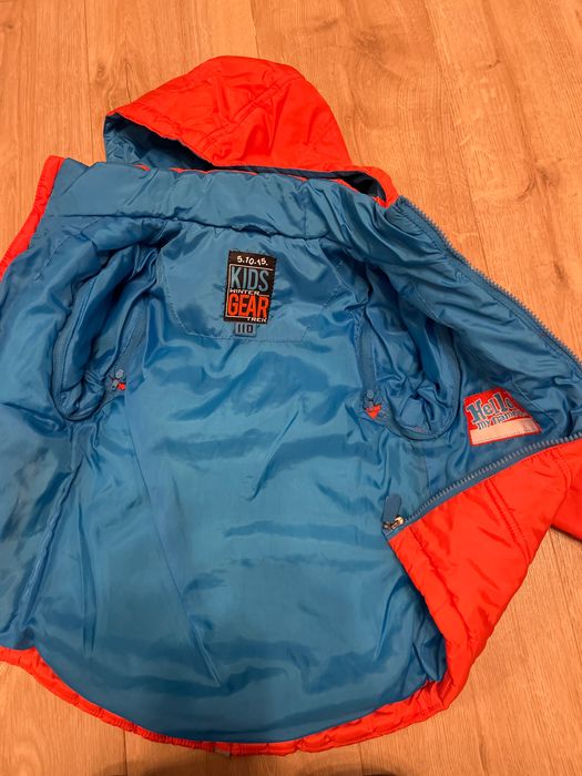 Kurtka 5-10-15 pomarańczowa chłopięca