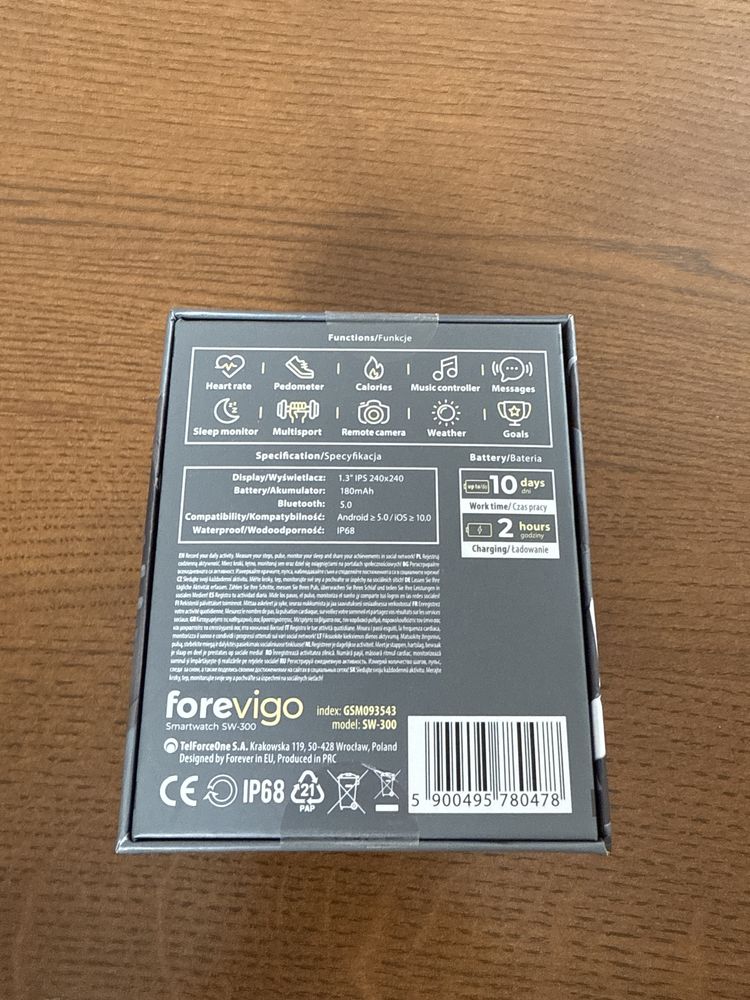 smartwatch SW-300 forevigo forever active