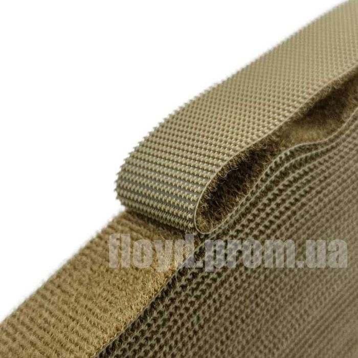 Липучка обмотка для кріплень стяжка стрепа ліпучка застібка Койот Хакі