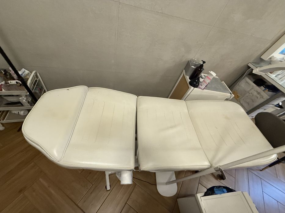 łóżko kosmetyczne hydrauliczne uszkodzone