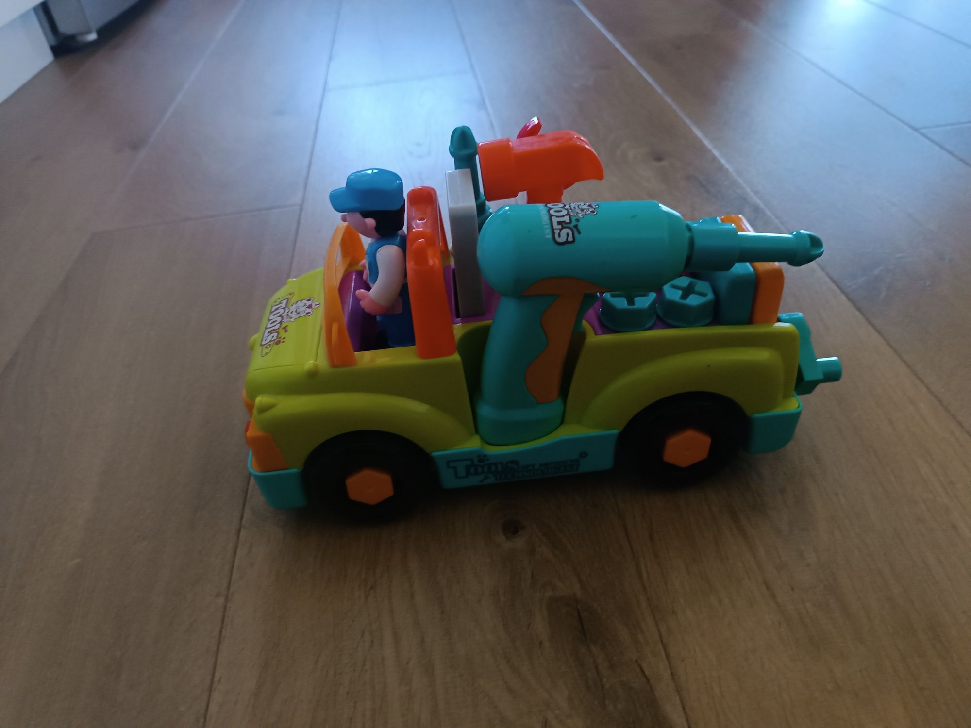 Mechanik auto do rozkręcania wkrętarka gra jeździ interaktywny