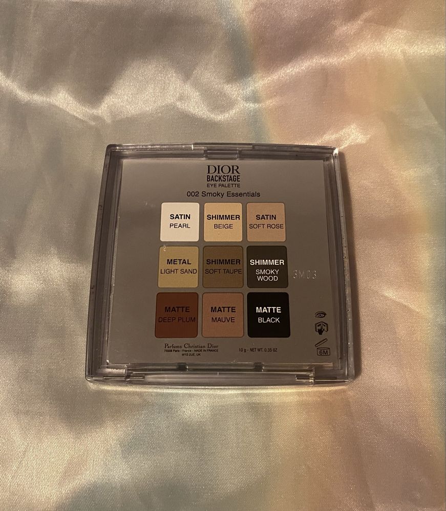 Dior Backstage Eye Palette 002 Cool Neutrals – stan bardzo dobry