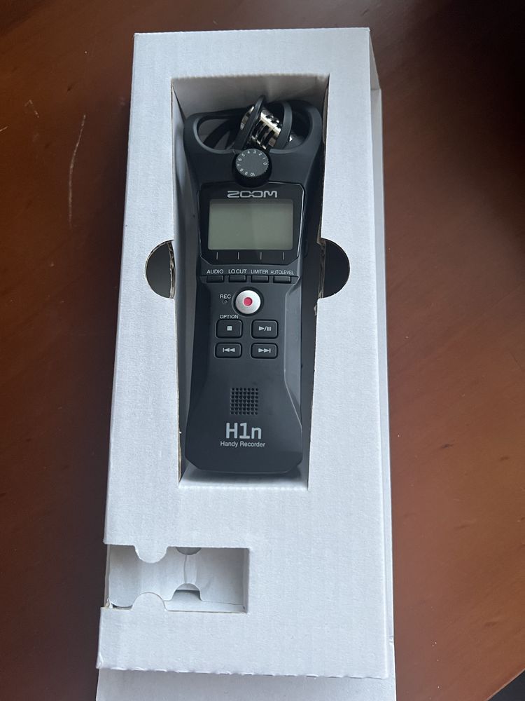 Zoom H1n com acessórios