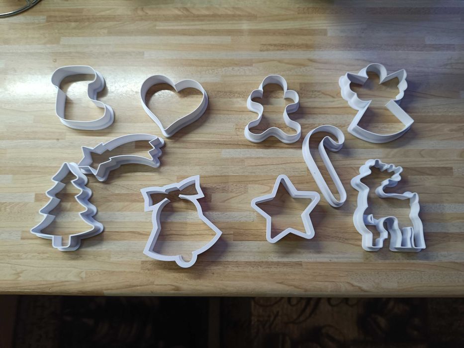 Zestaw świątecznych foremek do ciastek Idealne do zabawy i pieczenia