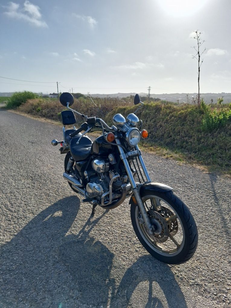 Yamaha Virago 1100cc de 1986. Não paga selo