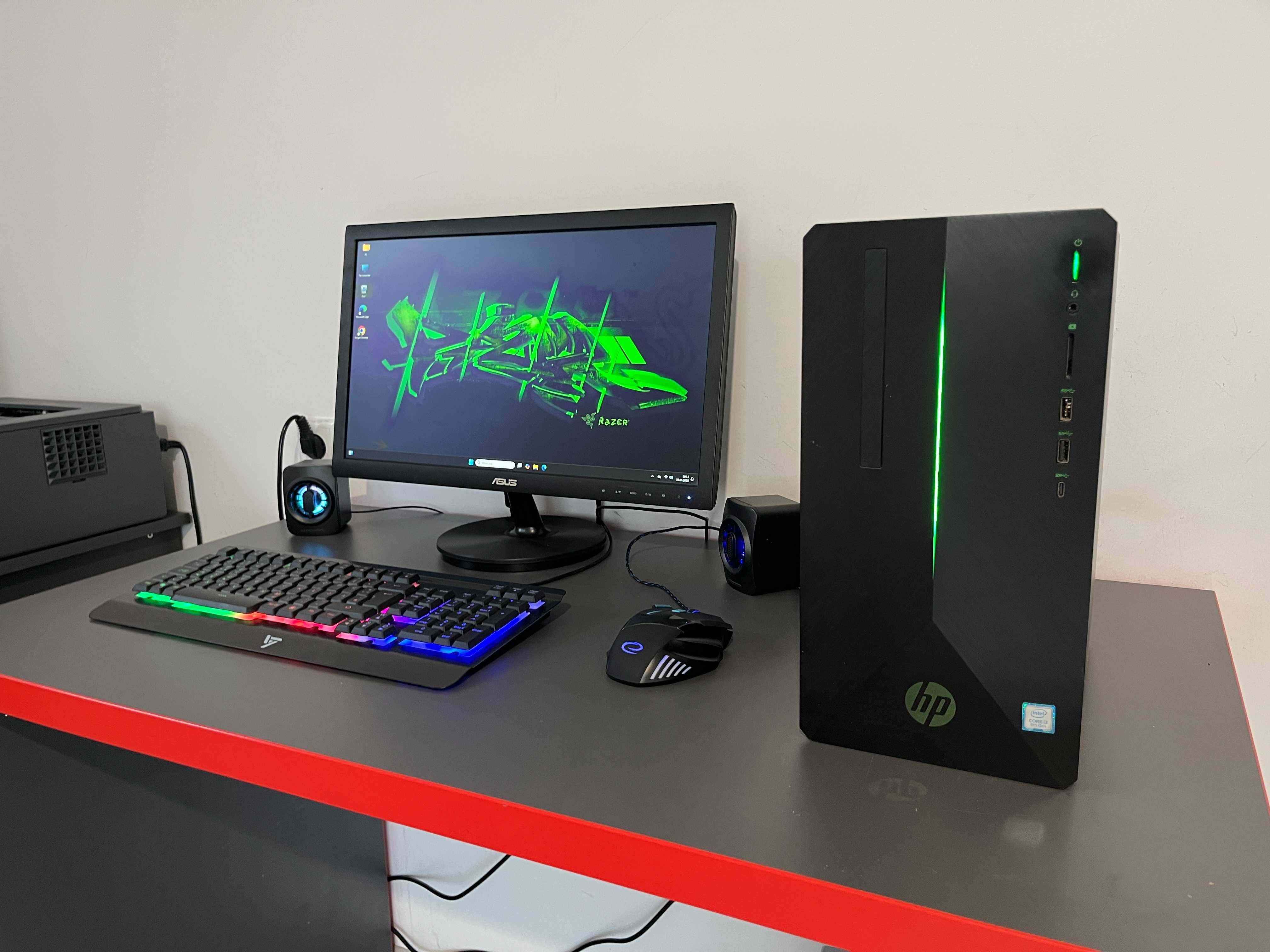 Komputer  Gamingowy  i5 9th 16GB SSD 1 TB GTX 1050Ti 1650 WiFi Monitor