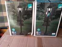 2 nowe lampy zewnętrzne, stojące.