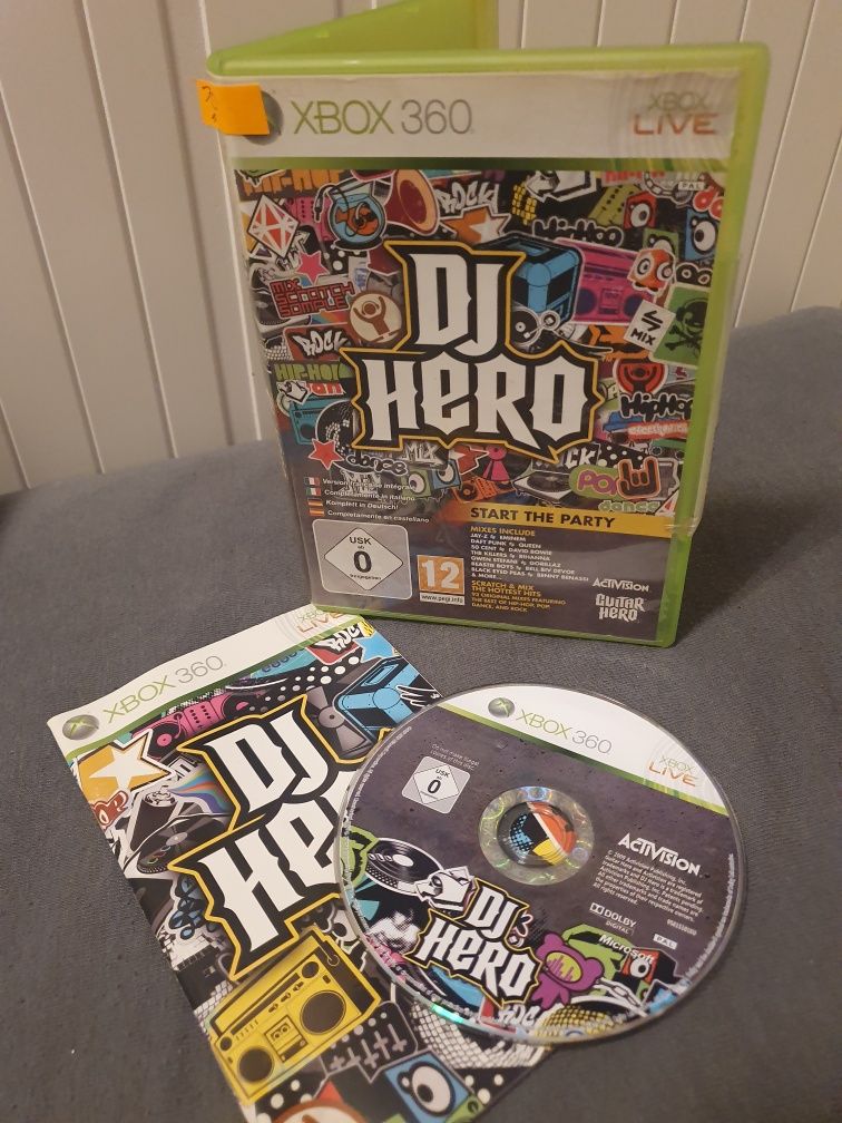 Gra gry xbox 360 Dj Hero start the Party