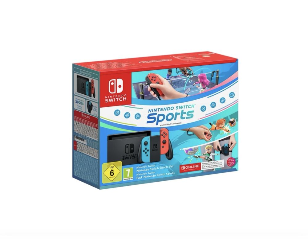 Nintendo Switch V1 Sports - em garantia