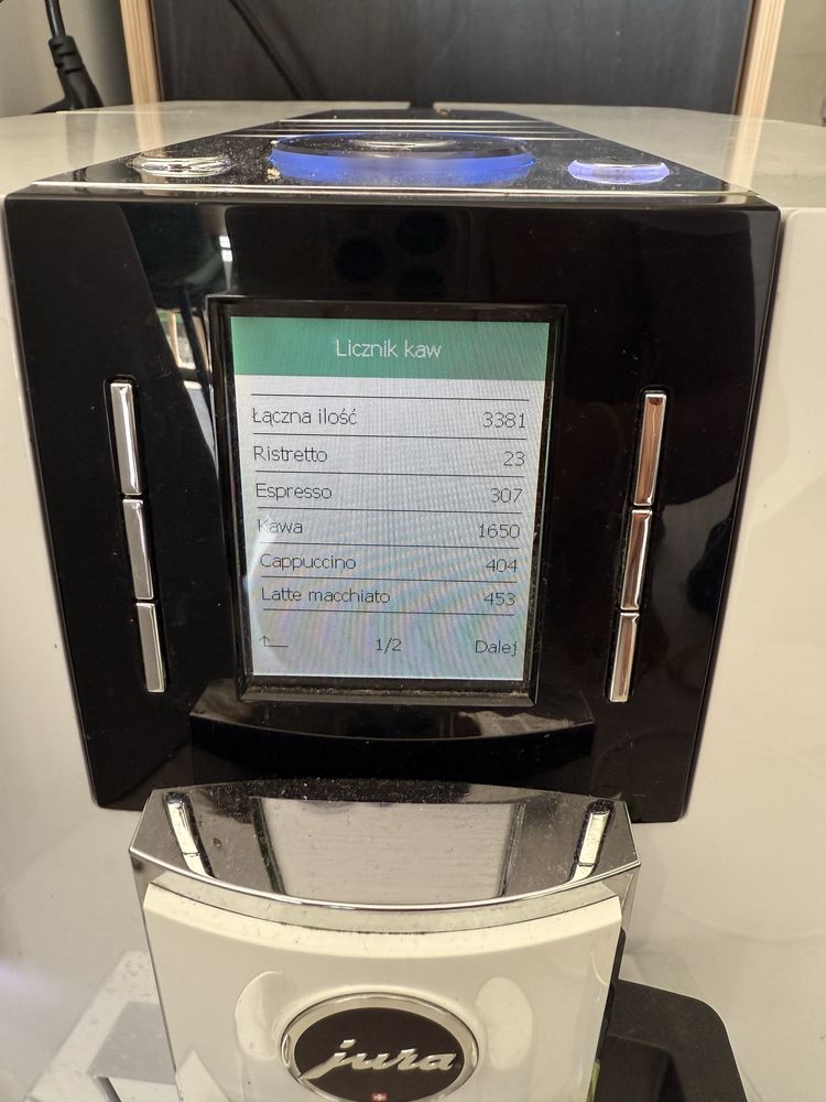 Jura J6 ekspres do kawy piano white