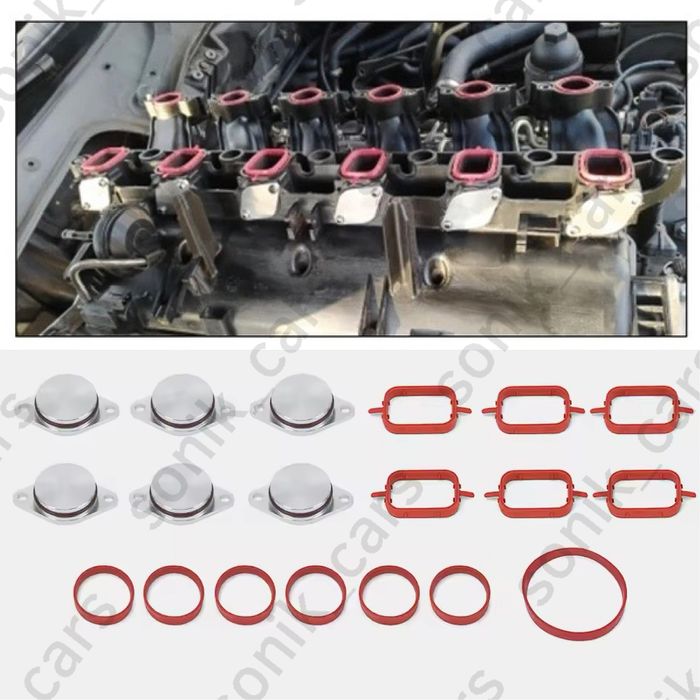 Заглушки вихрівих заслонок колектора BMW М47 М57 22мм/32мм