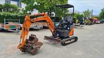 Minikoparka Koparka Hitachi ZX17U stan BDB JCB Terex Wacker Kubota