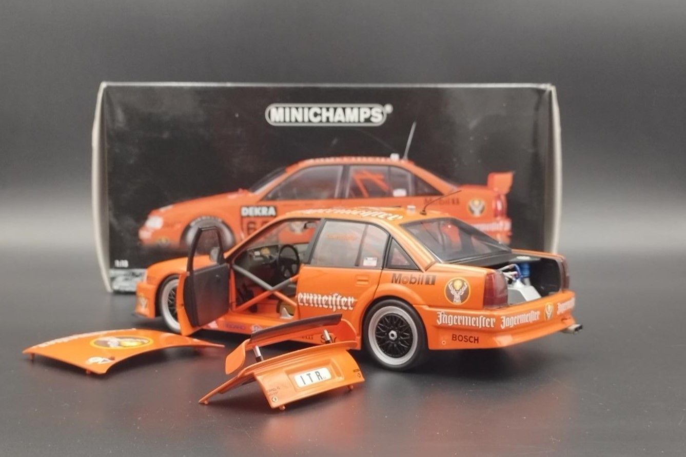 1:18 Opel Omega n66 Jagermeister Oberndorfer DTM 1991 Minichamps