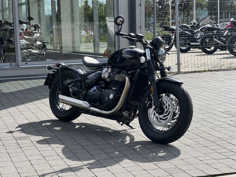 Triumph Bonneville Bobber Demonstracyjny! niski przebieg! Zjawiskowy kolor!