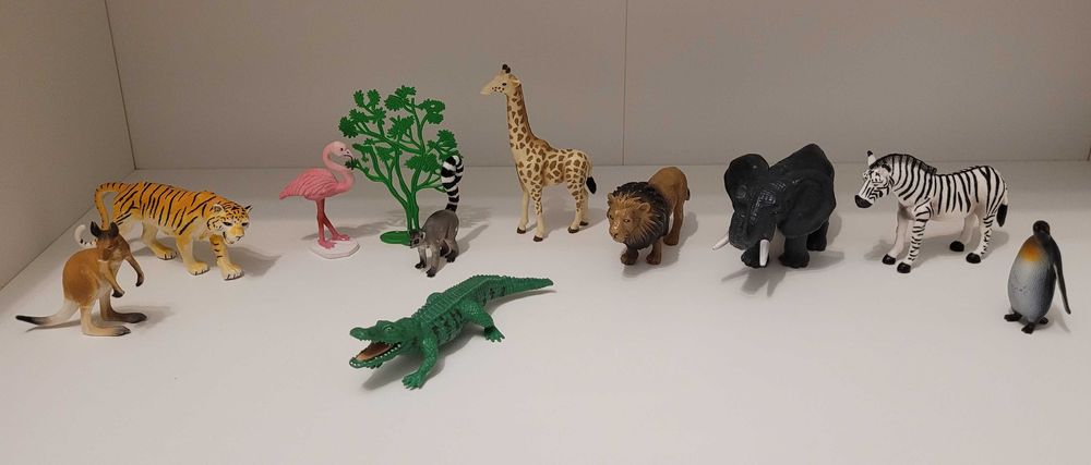 Lidl zestaw dzikie zwierzęta safari komplet