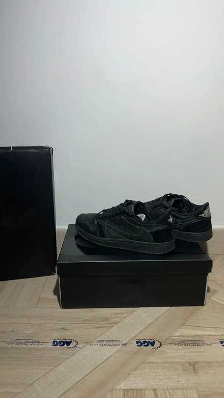 Travis Scott Black Phantom  Jordan 1 Retro Low OG SP 43