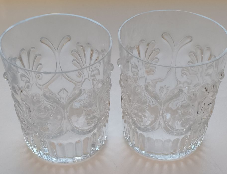 2 copos vintage elegantes