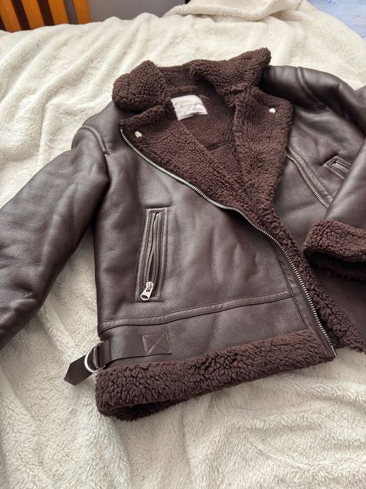 Kurtka skórzana Bershka