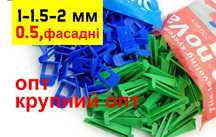 СВП Nova Нова Основи 1-1.5-2 мм (є опт), система вирівнювання плитки