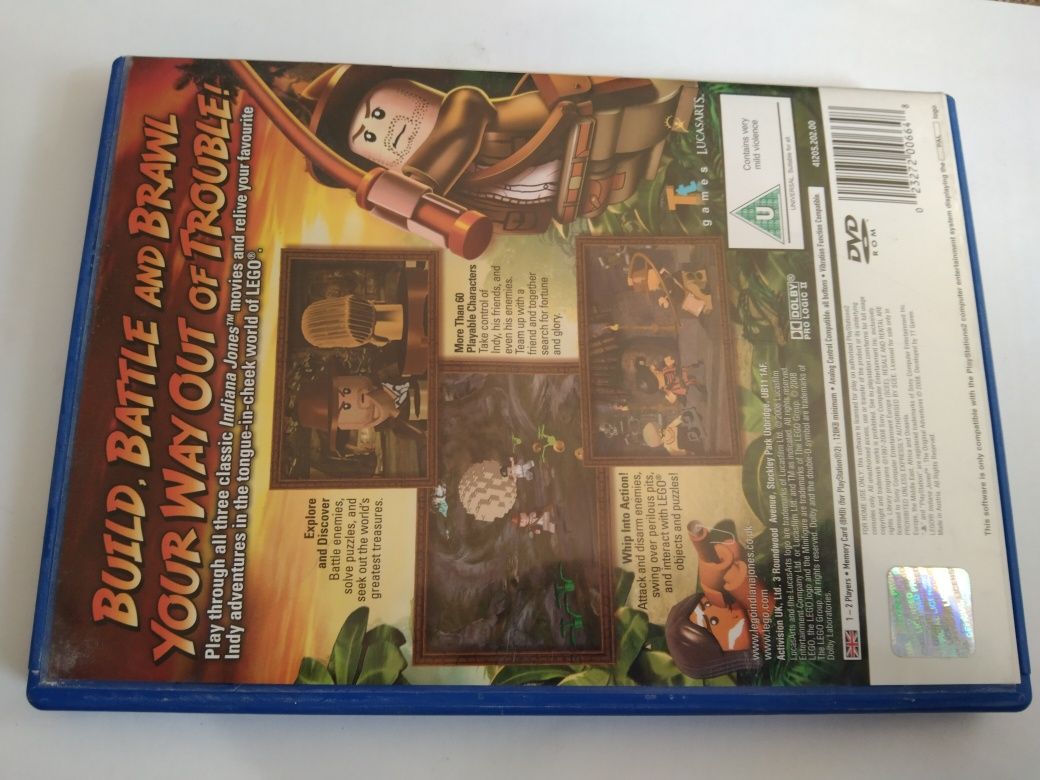 Gra na PlayStation 2 INDIANA JONES