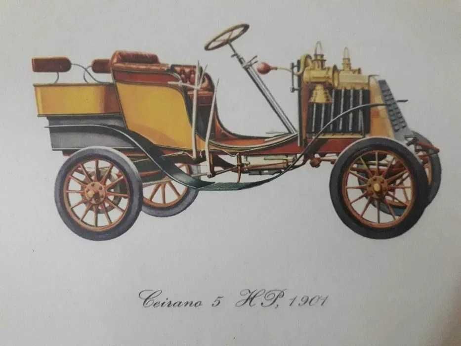 Ccirano 5 HP, 1901 - Italian 1968 Automobile Car Print