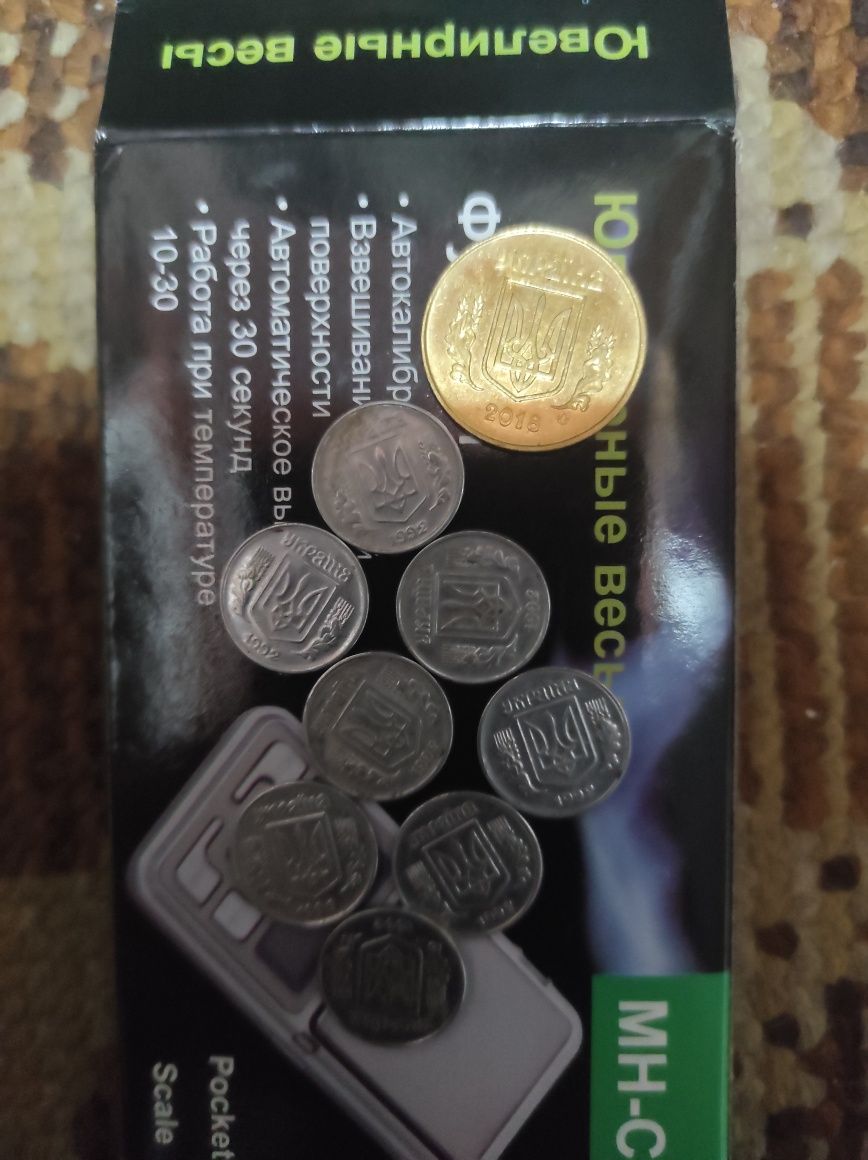 Монетки Украины 1 копейка 1992 года