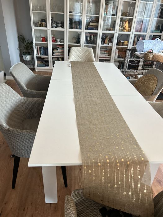 Stół, biały, używany