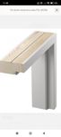Ościeżnica MDF stała, 60 cm, Pol Skone dąb angielski