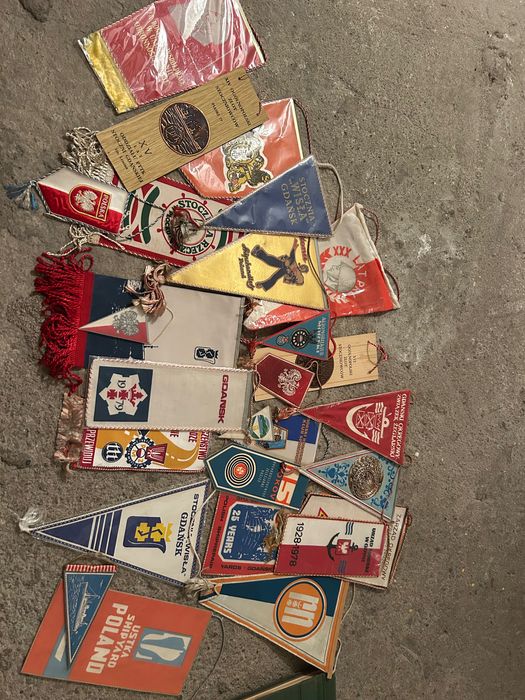 Proporczyki PRL dużo