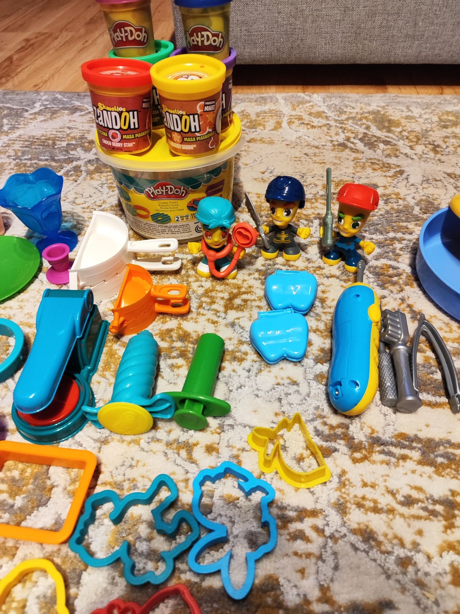 Play doh,  duży zestaw ciastolina