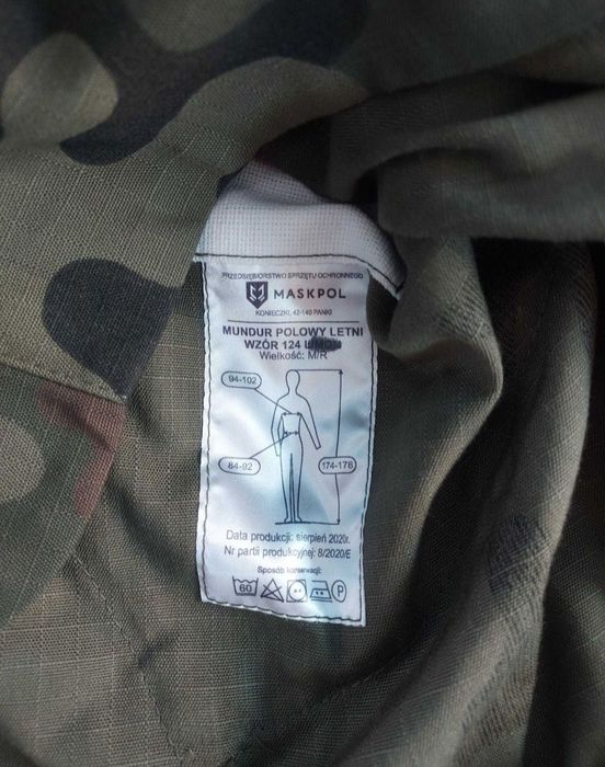 M bluza moro męska moro khaki wojskowa