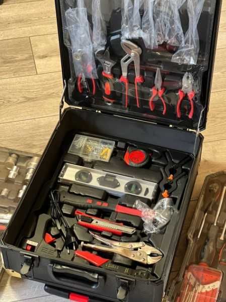 Надійний хромванадій універсал проф.набір інструментів 408, Швейцарія