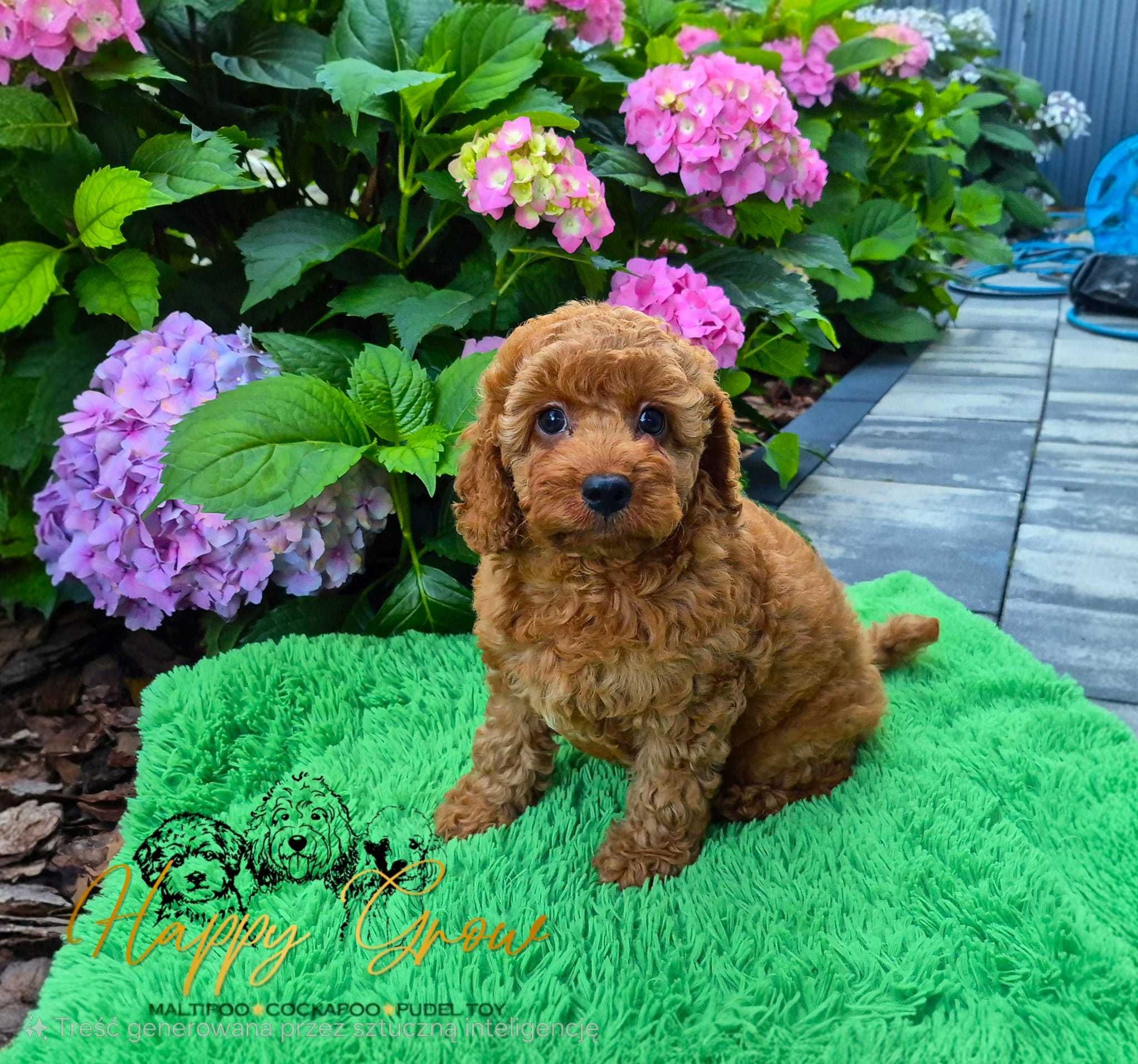 Cockapoo F1B suczka Red gotowa do odbioru