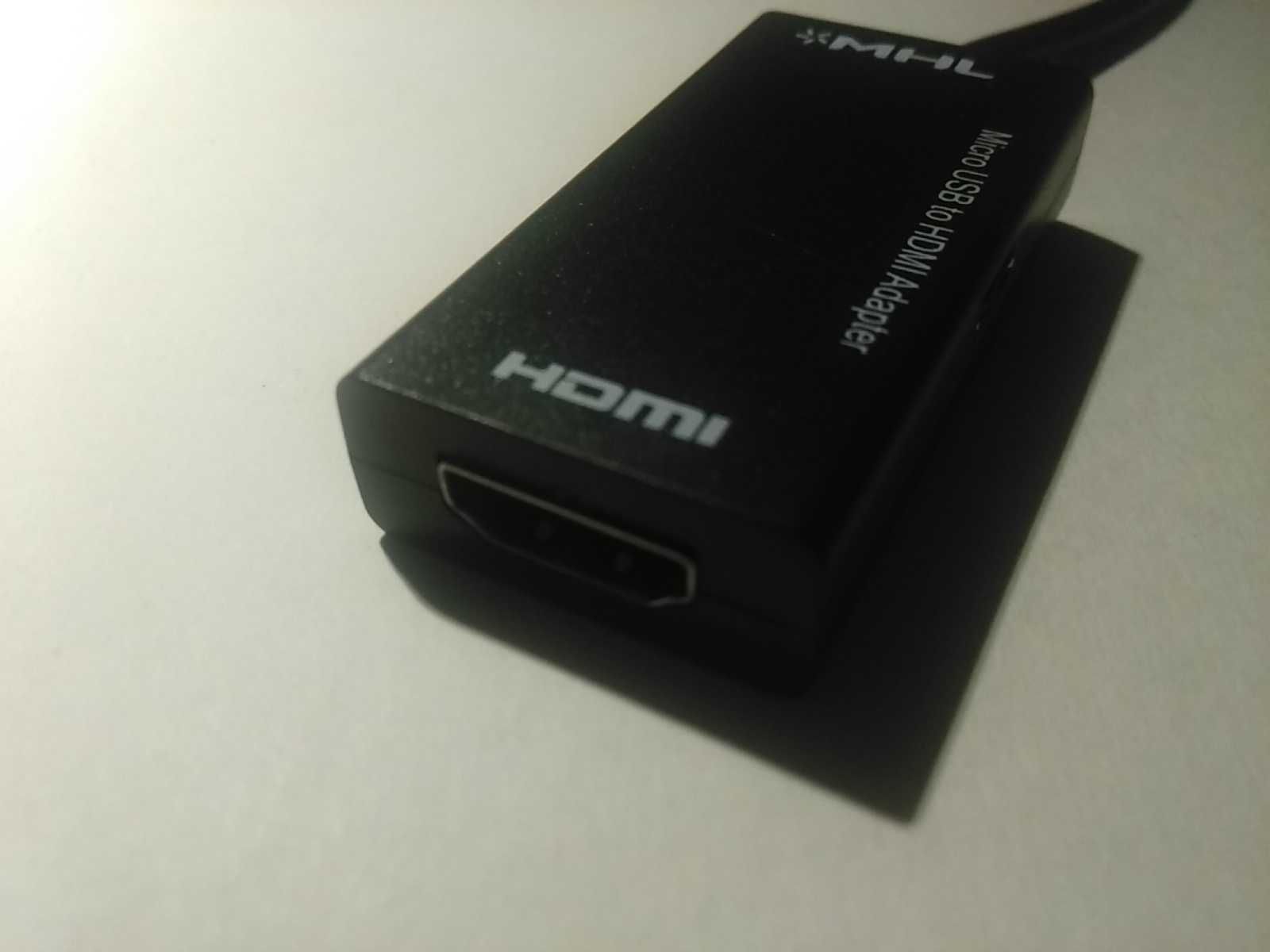 Conversor MHL 1.0 MicroUSB para HDMI