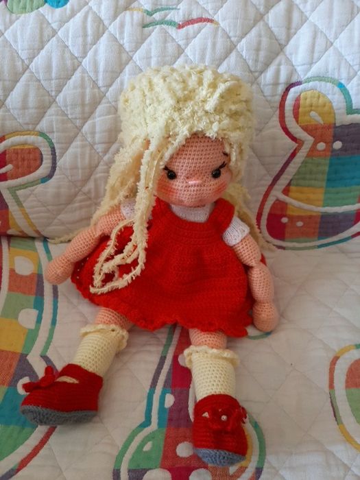 Кукла вязаная крючком