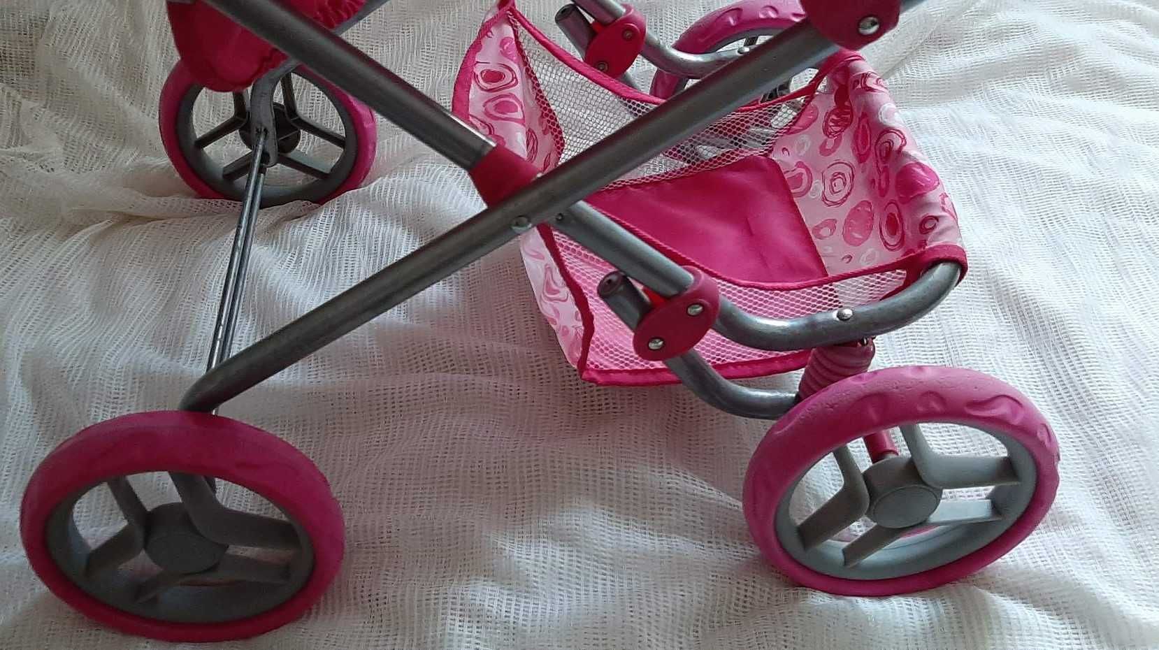 SMIKI wózek dla lalek OKAZJA gondola spacerówka nosidełko torba kosz