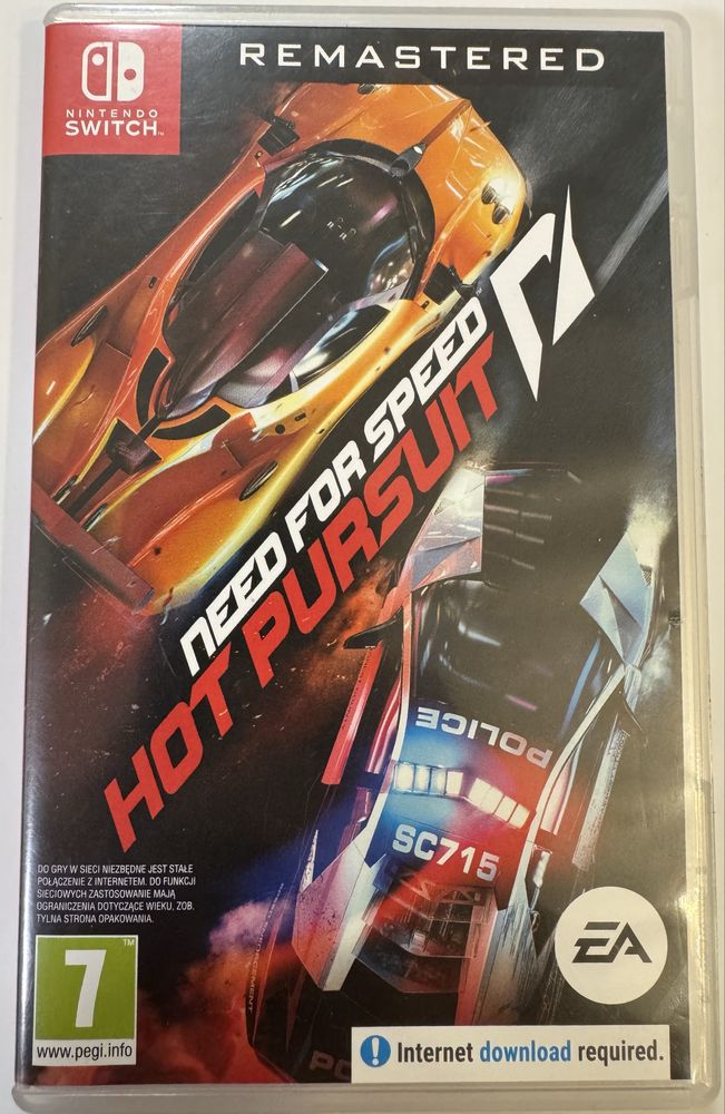Need for Speed: Hot Pursuit Remastered gra na konsolę Nintendo Switch