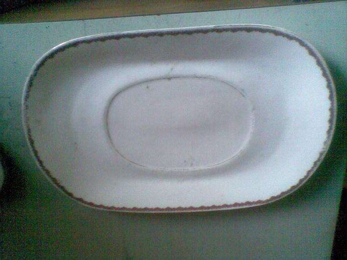 Terrina Vista Alegre Centenário com travessa + 8 pratos e travessinha