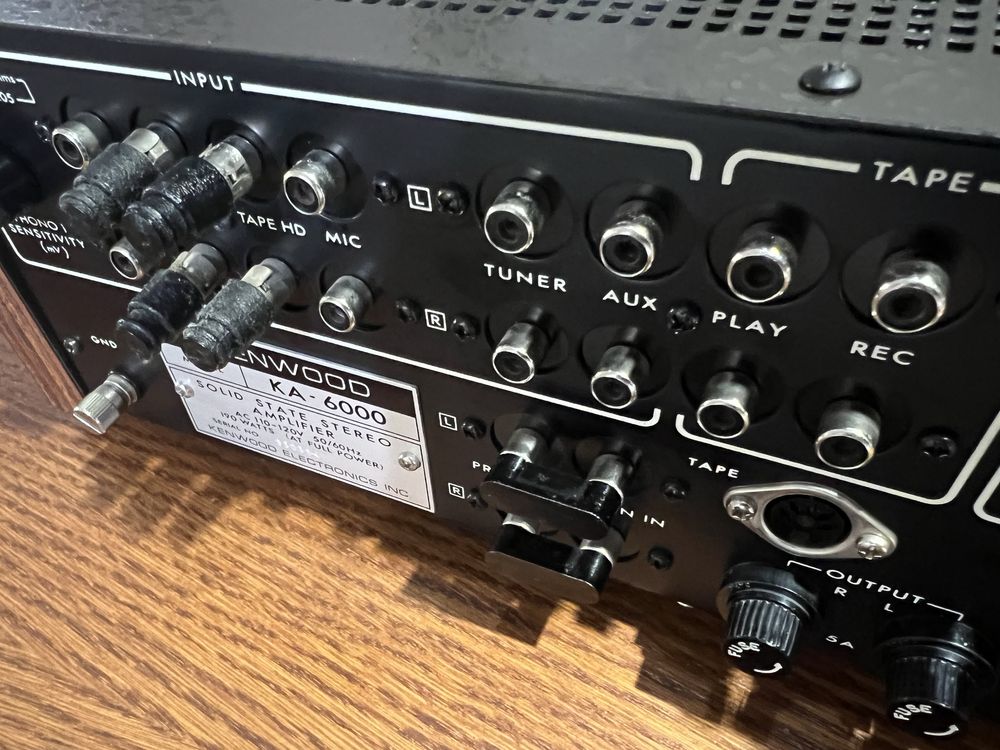 Kenwood KA-6000 Wzmacniacz Stan Perfekt !!! 110-120V