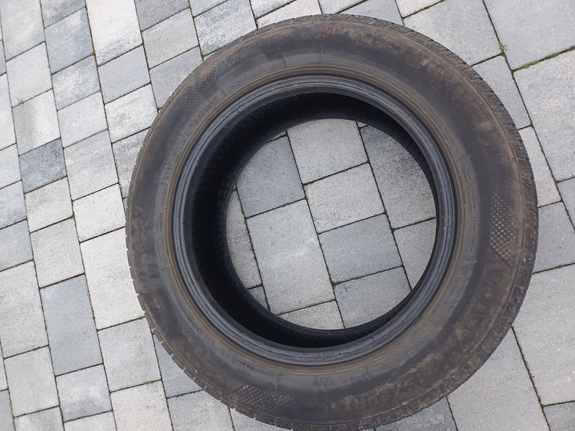215/60 r16C 103/101T opony  wielosezonowe
