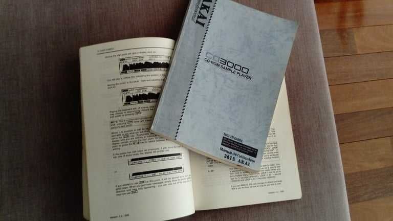 AKAI CD3000i - Sampler clássico analógico