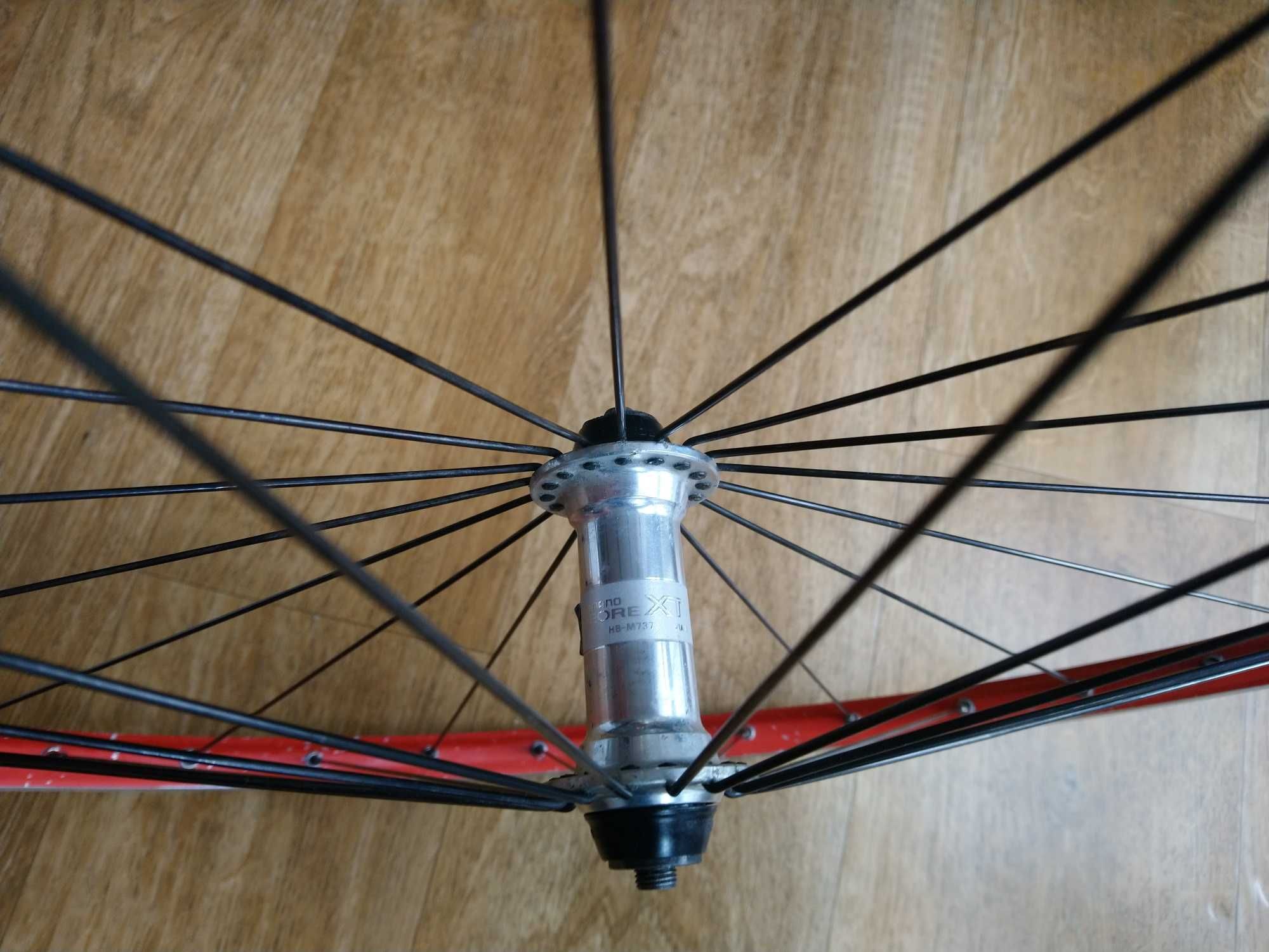 Lekkie koło przednie Shimano Deore XT 26" HB-M737 775g retro MTB