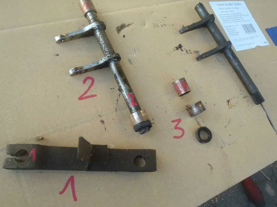 łapa widełki tuleja łożyska oporowego wspornik sprzęgła daewoo matiz