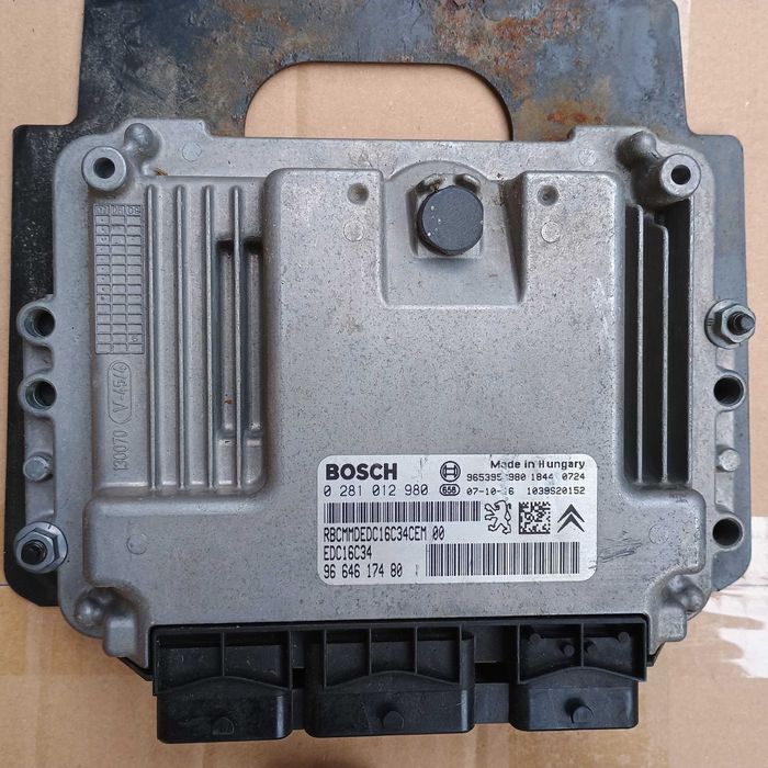 Zestaw startowy komputer sterownik Citroen C4 Picasso 1.6 HDI.
