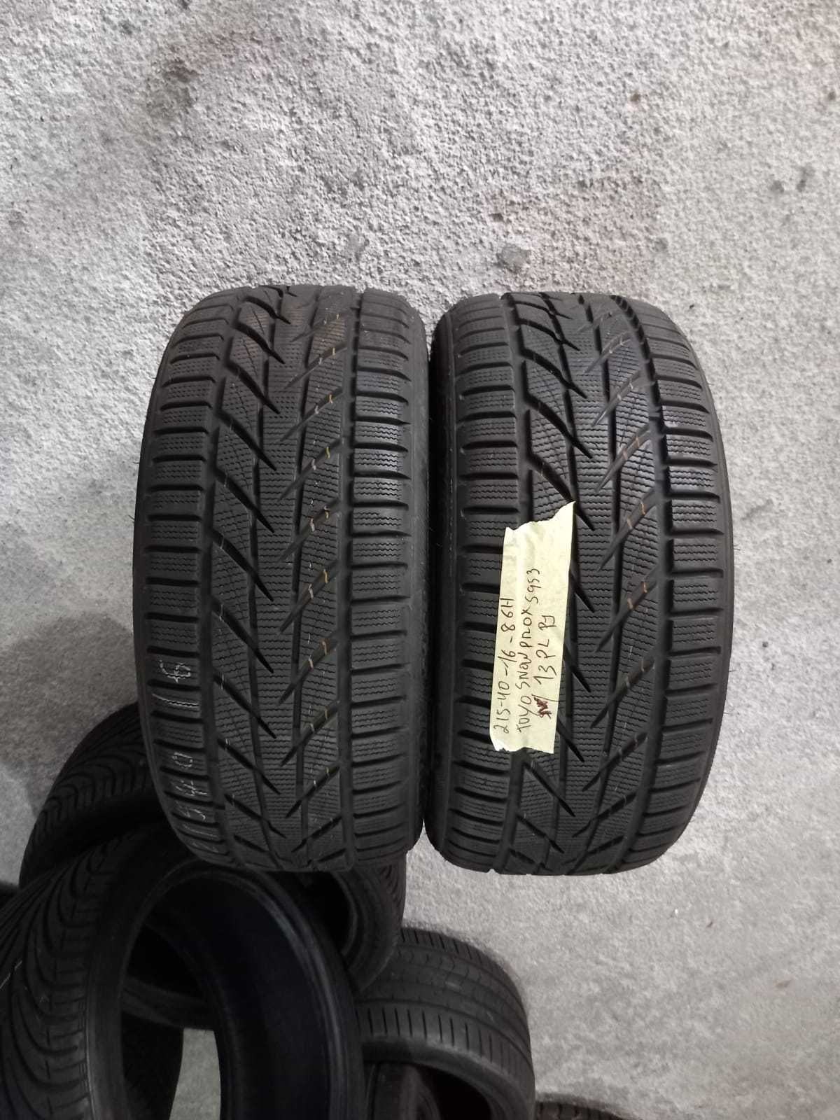 4 Pneus como Novos 215/40R16 Toyo e Vredstein