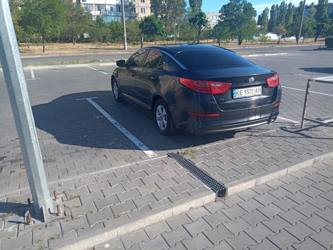 Kia k5 полностью газовая